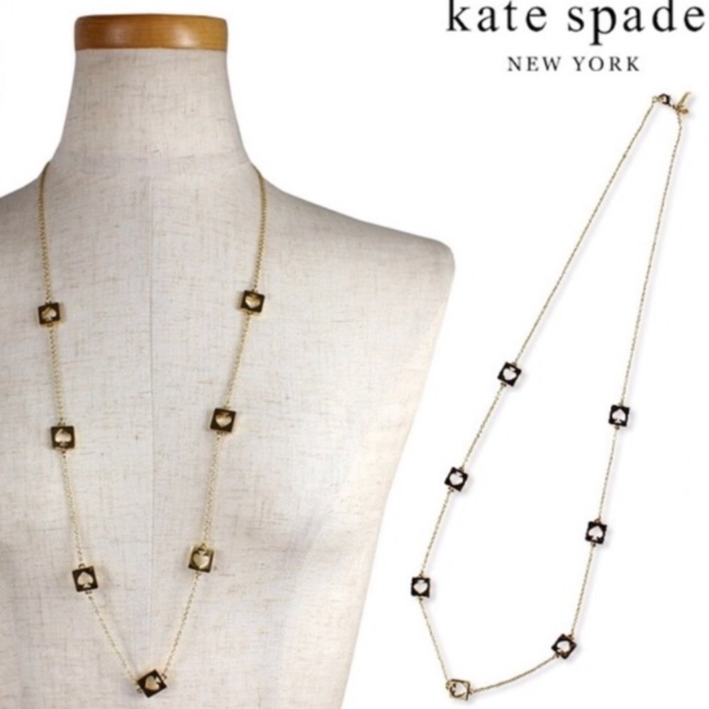 NEW Kate Spade Hole Punch Long Necklace